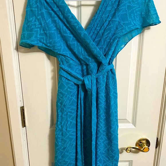 NWT Alice & Olivia Marine Blue Dress - Picture 2 of 8